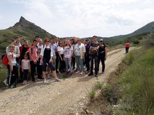 Посещение Карадагского природного заповедника учащимися учебного коллектива «Ботаника» 25 мая