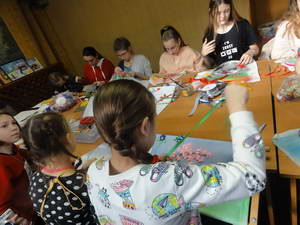 Подготовка учащихся учебного объединения «Крымская вышивка» к участию в природоохранной акции «Первоцвет» в январе-феврале