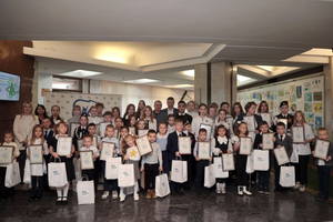 Церемония награждения победителей и призёров республиканского природоохранного конкурса «Чистый Крым».