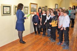 7 февраля 2018 года в Крымском этнографическом музее  открылась выставка работ учащихся учебного объединения «Крымская вышивка»