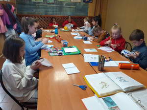 Проведение итогового занятия в УО «Крымская вышивка» по изучению технологии вышивки нитками мулине 8 ноября